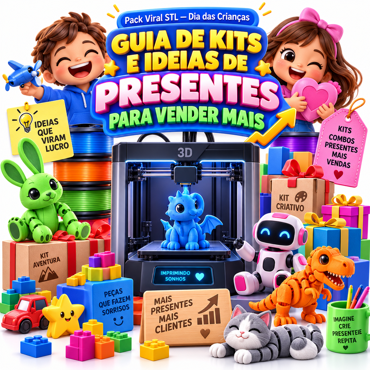 Guia de Kits e Ideias de Presentes para Vender Mais