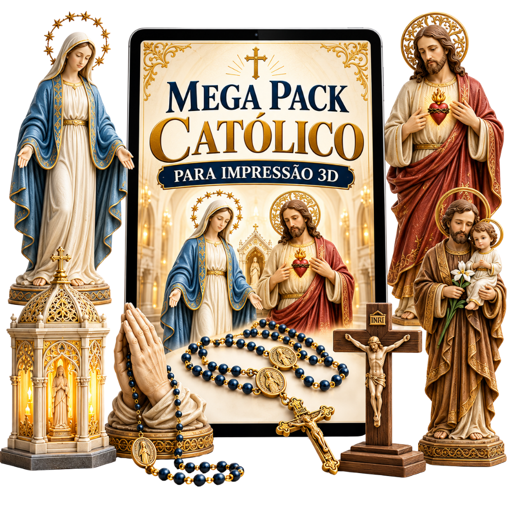 Arquivos STL Católicos para Impressão 3D
