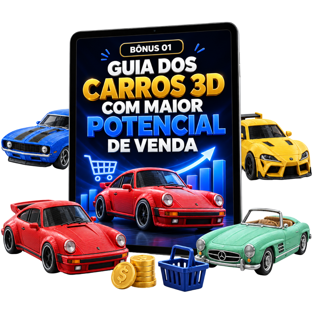 Guia dos Carros 3D com Maior Potencial de Venda